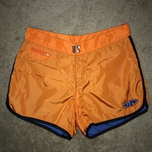 Vintage Polo Sport Running Shorts